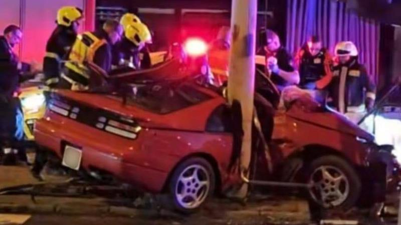 Az Üllőin történt baleset során egy exkluzív luxusautó rongálódott meg, amely egy neves üzletember tulajdonában állt. – Videóval kiegészítve.