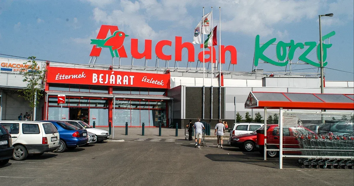 Az Auchan nyeresége egy év leforgása alatt közel tizenkétszeresére ugrott meg.