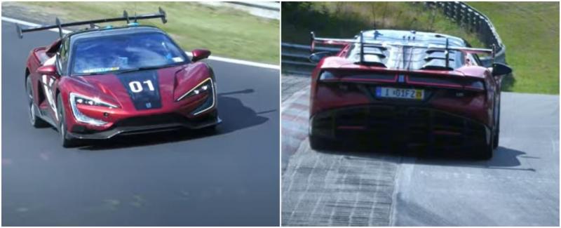 Magyar próbarendszámmal tűnt fel a BYD 3000 lóerős autója – nézd meg a videót!